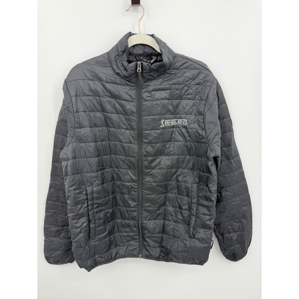 Landway Shelby‎ Cobra Polyloft Puffer Jacket Mens Small Black Packable Insulated